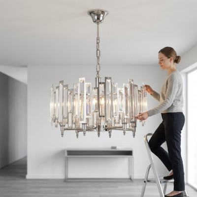 Moderne Luuchtendeckenlampe Luucht Wunnzëmmer Hänkluucht Luucht
