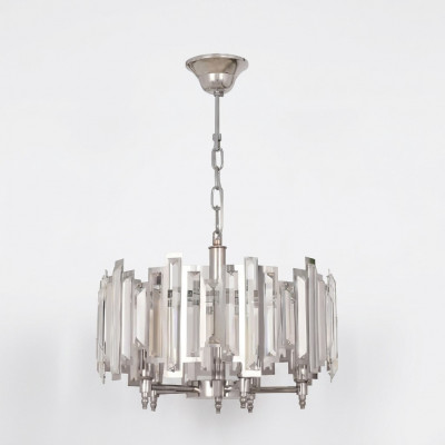 Ronn Lampe Luucht Sëlwer Plafongluucht Beliichtung Lampe 50x65cm