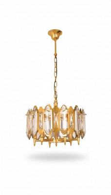 Kronleuchter Wunnzëmmer Stil Moderne Luucht Gold Schlofkummer Luxus