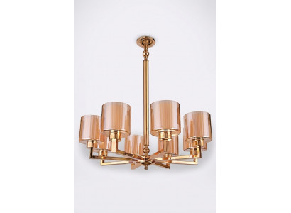 Lüster Stil Modern Plafongslicht schéin Luucht Gold nei Luxus