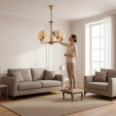 Plafongslampe Modern Plafongsluuchten Wunnzëmmer Plafongsluucht Luxus