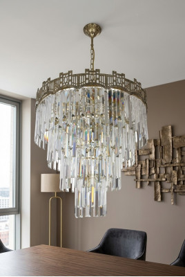 Krounluucht Stil Modern Deckenluuchten Wunnzëmmer Kristall Luxus