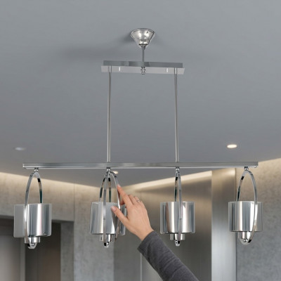 Kronleuchter Luxus Lüsterglas Hängeleuchte Wunnzëmmer Lampe E14