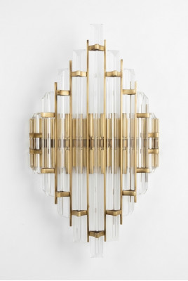 Wandlampe Wand Luuchten Luuchten Crystal Wunnzëmmer Luxus Gold