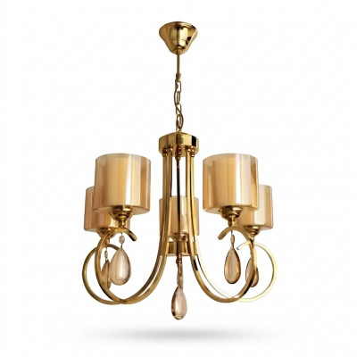 Lüster Hängeleuchte Hängelamp Living Zëmmer Luxus Lüster Glas