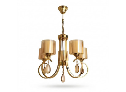 Lüster Hängeleuchte Hängelamp Living Zëmmer Luxus Lüster Glas