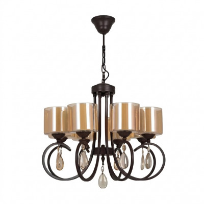 Plafongsliicht Wunnzëmmer Hänkenlampe Plafongslucht Glas Luschter Luxus 66x70