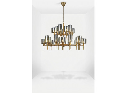 Designlampen 95x120 Lüster schéin Wunnzëmmer Leucht Luxus Luster Glas