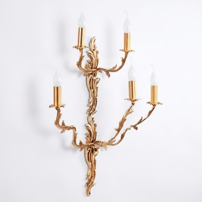 Wandlampe Wand Luuchten Luuchten Wunnzëmmer Schlofzëmmer Luxus Gold