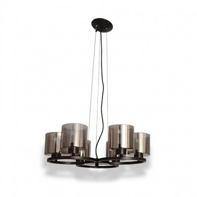 Deckenlampe Luster Plafongsbeliichtung schwaarz Luster Glas