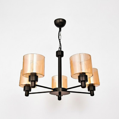 Plafongslamp Luster Glas Plafongslampe Wunnzëmmer Hänklamp 65x70