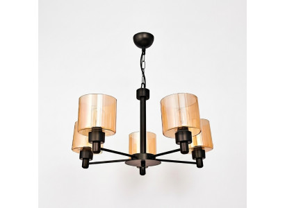 Plafongslamp Luster Glas Plafongslampe Wunnzëmmer Hänklamp 65x70