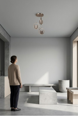 Krounluucht Plafongsluucht Luucht Glas Lüster Luxus Living Zëmmer