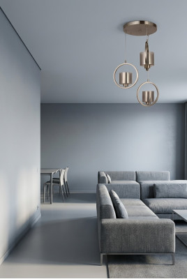 Krounluucht Plafongsluucht Luucht Glas Lüster Luxus Living Zëmmer