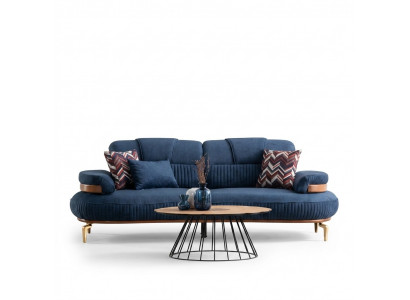 Bequemer 3-Sitzer Modernes Design Stilvolle und Gemütliche Wohnzimmercouch
