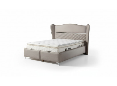 Luxuriöses Boxspringbett Elegantes Design für höchsten Komfort stilvolles Wohnen