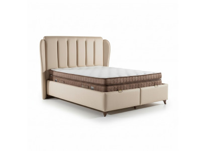 Luxuriöses Boxspringbett Elegantes Kopfteil für höchsten Komfort und Stil