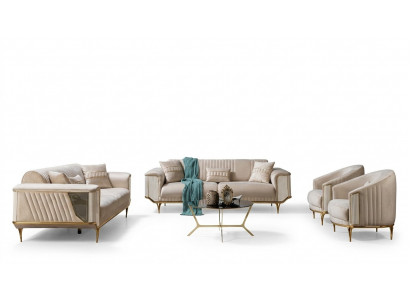 Sofa Set 3311 Sëtz Modern Sofagarnitur Couch Set Luxus Garnitur Sofas