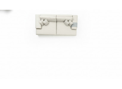 Sofa Couch 3 Sëtzer Wunnzëmmer Design Grouss Sofas Couches 260 cm Gro