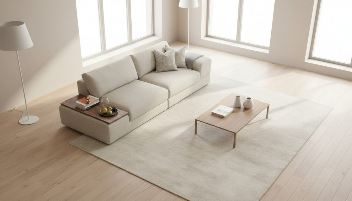 Sofa Canapé Luxus Wunnzëmmer Design 260cm Grouss Canapéen 3 Sëtzer Gro Nei