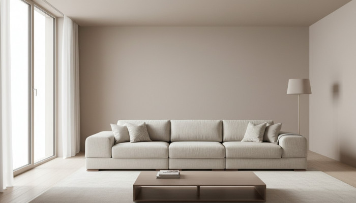 Gemittlech Canapé Sofa Grouss Sofas Couche Weich Sëtz Miwwelen 350cm Stoff