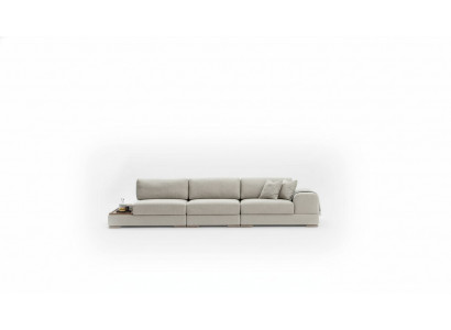 Sofa Canapé Polstersëtz Miwwelen Canapéen Design Grouss XXL 5 Sëtzplazen 350cm Canapéen