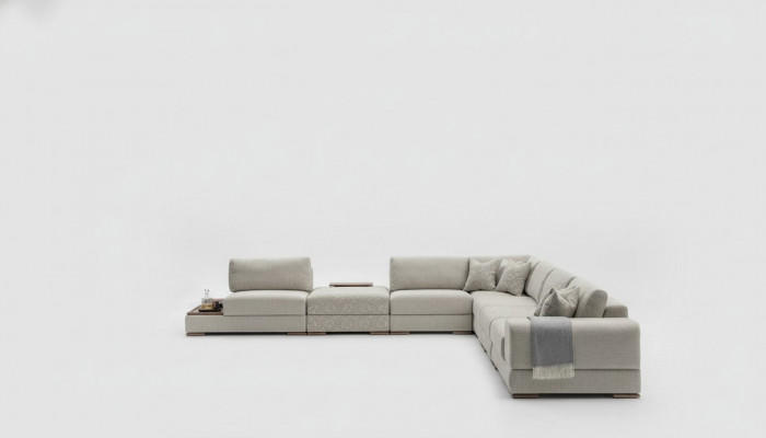 Eckcouch Canapé Canapé Miwwelen Wunnzëmmer Design Canapéen Eckgrupp Sofaen