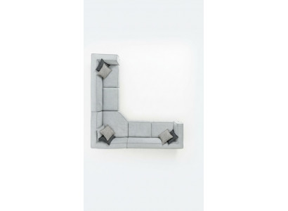 Eckcouch L-Form Polstersofa Miwwelen Wunnzëmmer 340x340 Ecksofas Couchen