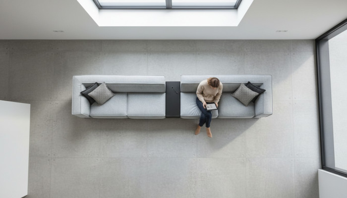 Sofas 6 Sëtzer Grousst Sofa Canapé Miwwelen Wunnzëmmer Modernen Design Nei