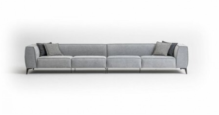 Sofa Couch Modern Wunnzëmmer Sofa 6 Sëtzer Miwwelen Textilsofa 420cm
