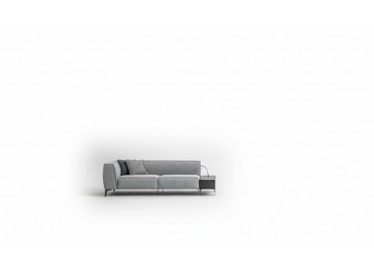 3-Sitzer Couch am modernen Stil, Luxussëtzsofa fir d'Wunnzëmmer, Luxus Stoff.