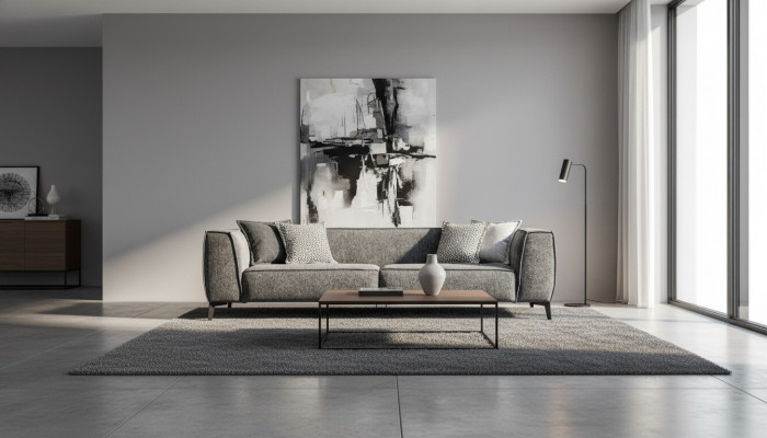 Canapé Canapé Miwwelen Wunnzëmmer Polstercanapé 3 Sëtz Plaz Stil Modern 240cm