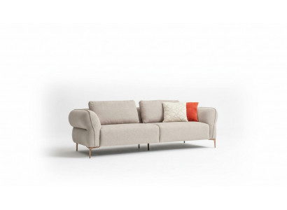 Sofa Beige Wunnzëmmer Sofaen Couch Design Modernen Stil Couchen