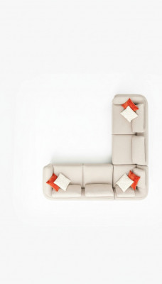 Ecksofa Couch Polstersofa L Form Wunnzëmmer Eckgarnitur Sofaen Sofa 312x312