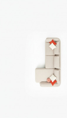 Ecksofa L-Form Sofa Luxus Sofae Miwwelen Wunnzëmmer Modernen Design 330x170