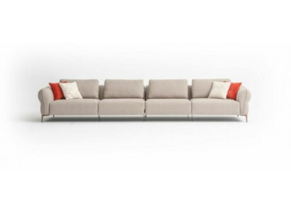 Canapé 6 Sëtzer Polstersofa Luxus Wunnzëmmer Modern Design Stil Neie