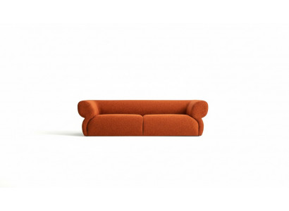 Modern Sofa 3 Sëtzer Luxus Miwwelen Wunnzëmmer 250cm Design Polstersofa Neid.