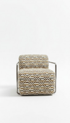 Sessel Design Modern Wunnzëmmer 1 Sëtzer Luxus Polstersessel Miwwelen Relax Club