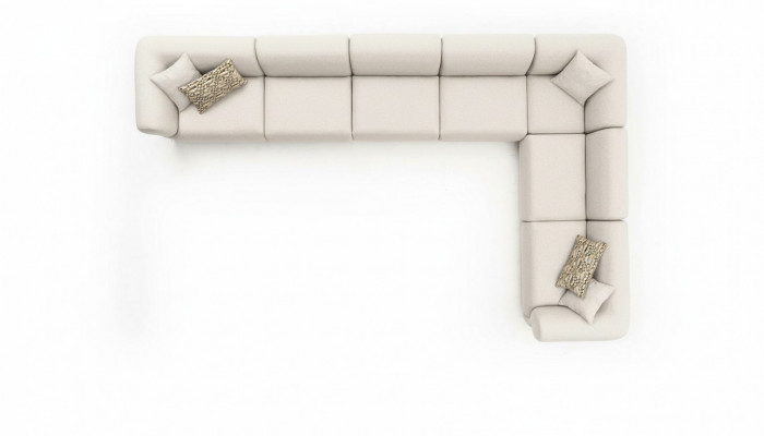Ecksofa Eckgarnitur Stil Eckcouch Polstersofaen L-Form Couch 495x315cm