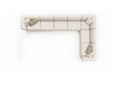 Ecksofa Eckgarnitur Stil Eckcouch Polstersofaen L-Form Couch 495x315cm
