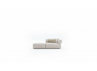 Textil Canapé 3 Plazen Wunnzëmmer Luxus Miwwelen Design Couch Beige 215cm