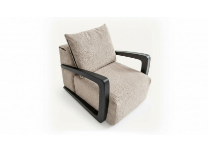 Fauteuil-Bettflätsch 1 Sitz Designer Textil Wunnzëmmer Stil Modern Nei