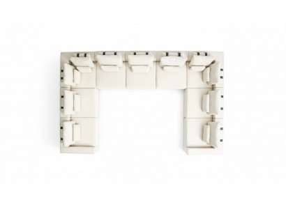 Design Ecksofa L-Form Modern Sofae Polstersofa Wunnzëmmer Modernes