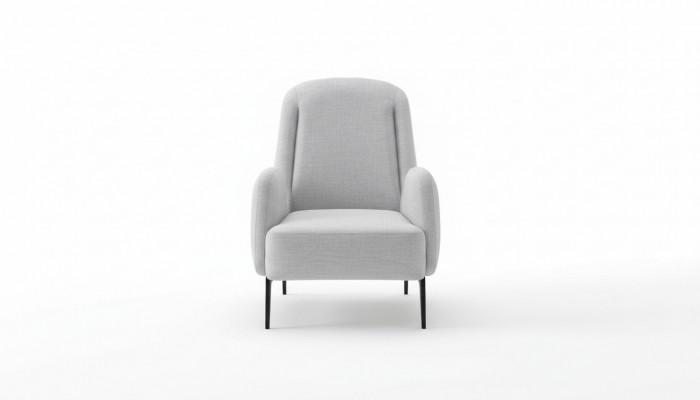 Designer groer Sesselluxus 1-Sëtzer Stoffsëtz Textil Polstersëtz