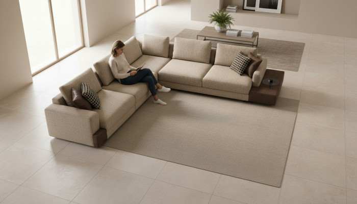 Eckcouch L-Form Wunnzëmmer Couch Design Modern Polstersofa Miwwelen