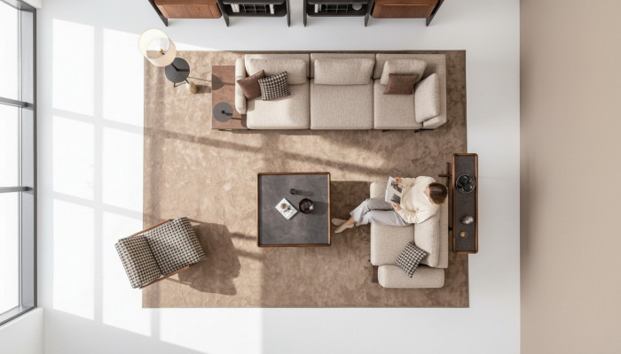 Sofagarnitur Set Design Modern Polstersofa Luxus Wunnzëmmer Stoffgarnitur
