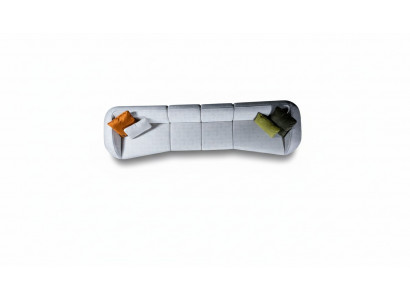 Grouss Sechser Sëtzschof fir d'Wunnzëmmer Couch Polstersofa Luxus Designer Miwwel