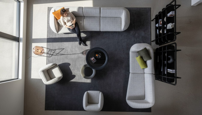 Sëtzgrupp Wunnzëmmer Set Fënnefsëtzer Fauteuil Véiersëtzer Polstersofae Sofagarnitur