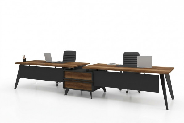Groussen Schreifdësch Duebel Schreifdësch Büro Miwwelen Schreifdëscher