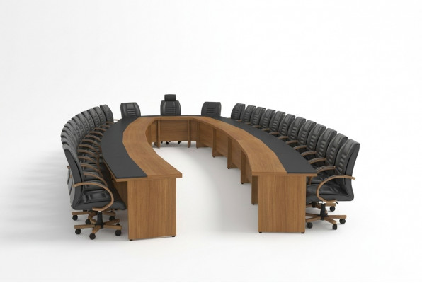 Groussen Konferenztisch Büro Miwwel Aarbechtsraum Dësch 830cm xxl